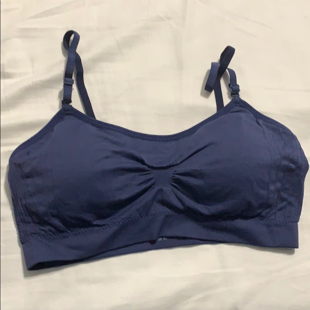 Brand new padded bralettes navy